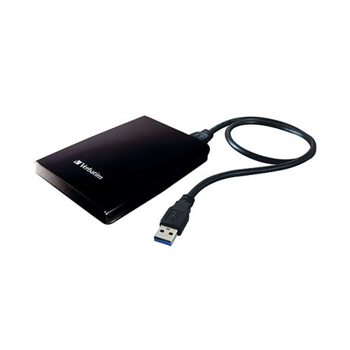 VERBATIM STORE N GO USB 3.0 PORTABLE 2TB BLACK HARD DRIVE 53