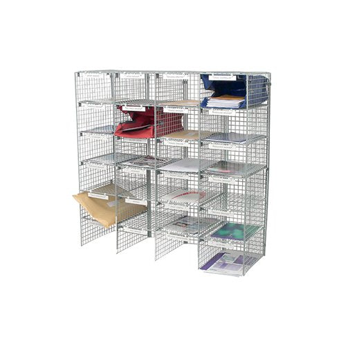 GOSECURE MAIL SORTER GREY 120KG CAPACITY (W1067XD381XH1067MM) MSU24GYS