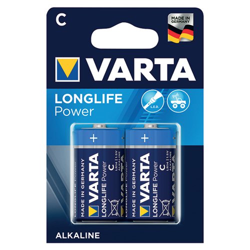 VARTA C HIGH ENERGY BATTERY ALKALINE (PACK OF 2) 4914121412