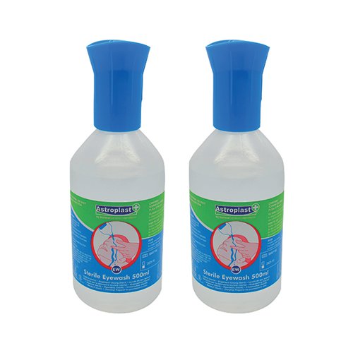 WALLACE CAMERON 500ML STERILE EYE WASH (2 PACK) 2405093