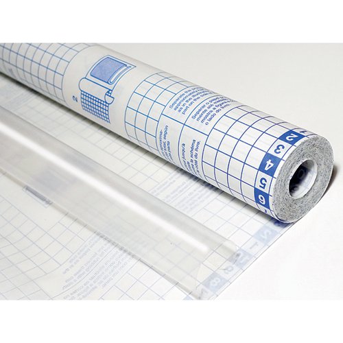 SADIPAL SELF ADHESIVE BOOK COVERING ROLL 50 MICRON 450MM X 1