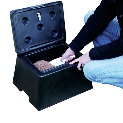 BLACK WINTER MINI GRIT BIN WITH SCOOP 383371