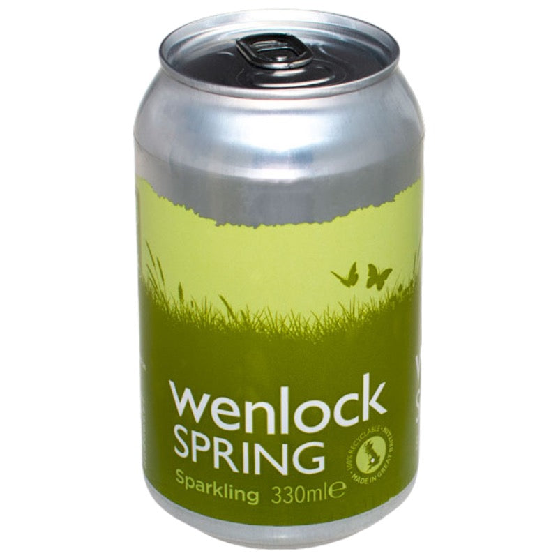 WENLOCK SPRING CANS SPARKLING (330ml) x 24
