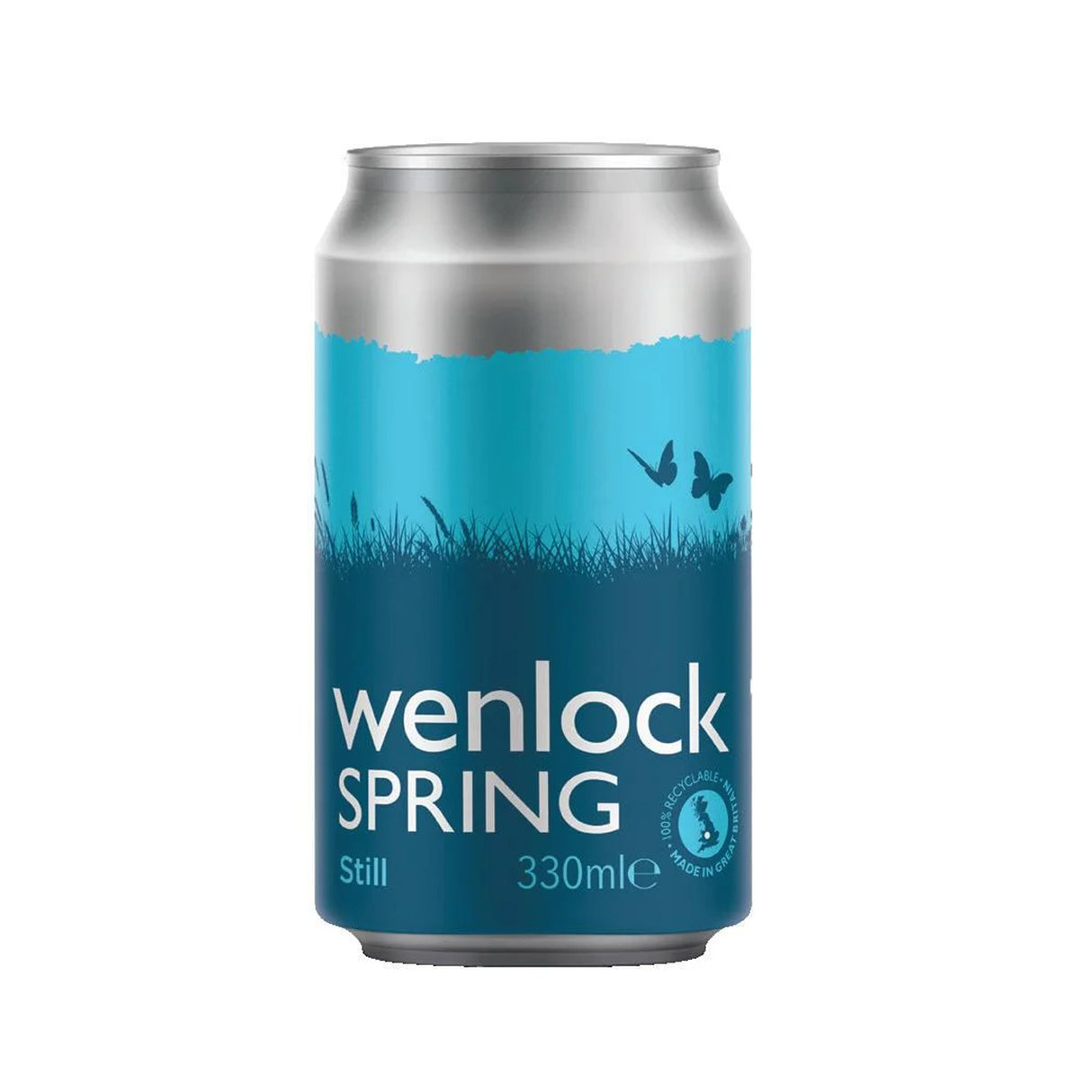 WENLOCK SPRING STILL WATER CANS (330ml) x 24