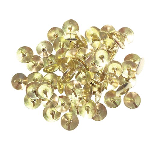 BRASS DRAWING PINS 11MM (1000 PACK) 34241