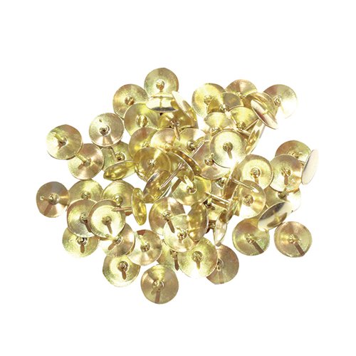 BRASS DRAWING PINS 9.5MM (1000 PACK) 34231