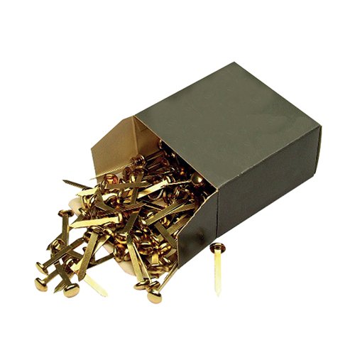 BRASS PAPER FASTENER 40MM (PACK OF 200) 36671