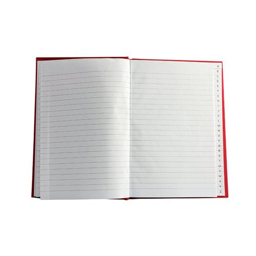 CASEBOUND A5 INDEX BOOK (PACK OF 10) WX01064