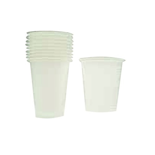 WHITE PLASTIC DRINKING CUPS 7OZ (PACK OF 2000)