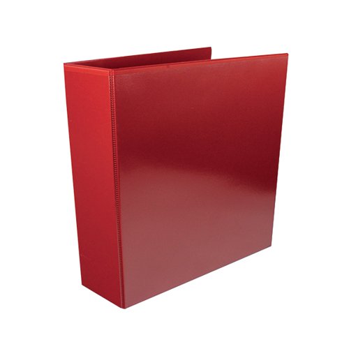 RED 65MM 4D PRESENTATION RING BINDER (PACK OF 10) WX70296