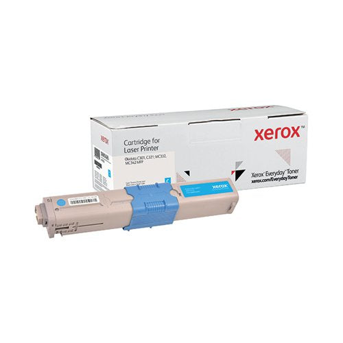 XEROX EVERYDAY REPLACEMENT TONER CYAN COMPATIBLE WITH OKI 44