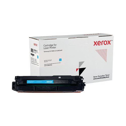 XEROX EVERYDAY REMANUFACTURED TONER HIGH YIELD CYAN COMPATIBLE WITH SAMSUNG CLT-C506L 006R04312