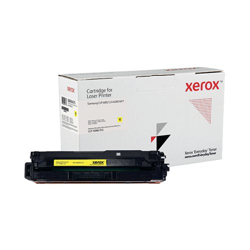 XEROX EVERYDAY REMANUFACTURED TONER HIGH YIELD YELLOW COMPATIBLE WITH SAMSUNG CLT-Y506L 006R04315