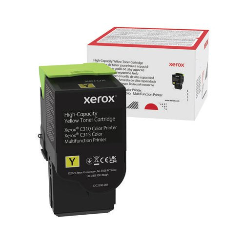 XEROX C310/C315 TONER CARTRIDGE HIGH YIELD YELLOW 006R04367