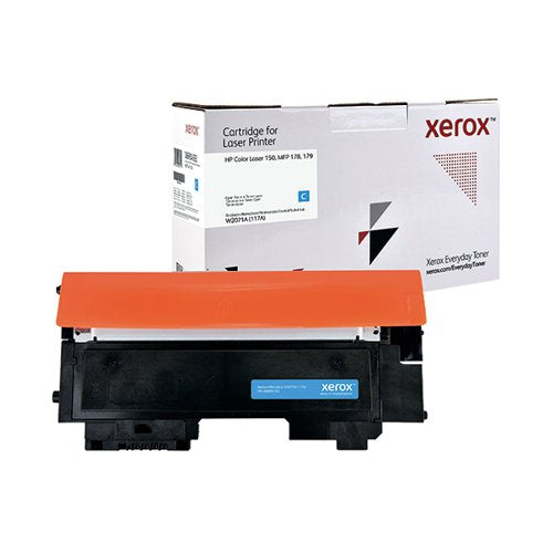 XEROX EVERYDAY REPLACEMENT TONER CARTRIDGE CYAN FOR HP W2071A 006R04592