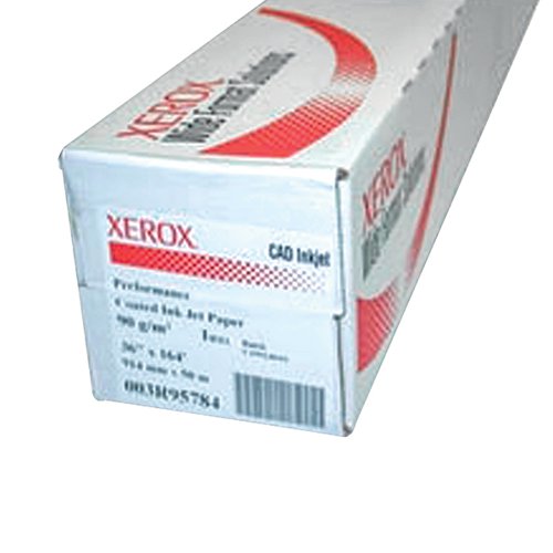XEROX PERFORMANCE COATED INKJET PAPER ROLL 914MM X 50M 90GSM
