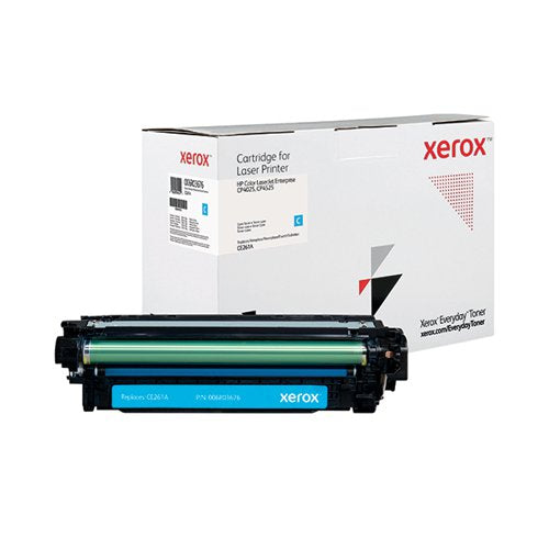 XEROX EVERYDAY REPLACEMENT TONER CARTRIDGE CYAN FOR HP CE261A 006R03676