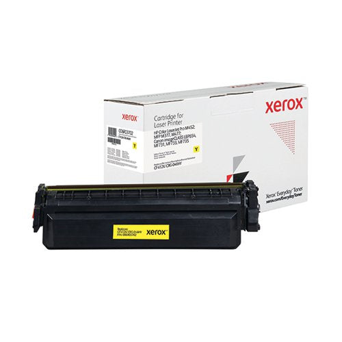 XEROX EVERYDAY REPLACEMENT TONER CARTRIDGE HIGH YIELD HIGH YIELD YELLOW FOR HP CF412X 006R03702