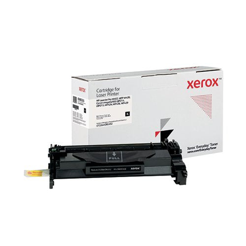 XEROX EVERYDAY REPLACEMENT TONER CARTRIDGE BLACK FOR HP CF226A 006R03638