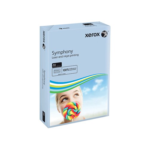 XEROX SYMPHONY PASTEL BLUE A4 CARD 160GSM (PACK OF 250) 003R