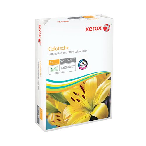 XEROX COLOTECH+ A4 PAPER 90GSM REAM WHITE (PACK OF 500) 003R