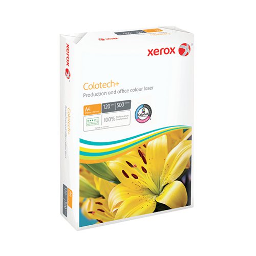 XEROX COLOTECH+ A4 PAPER 120GSM REAM WHITE (PACK OF 500) 003