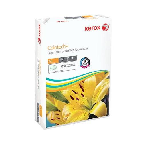 XEROX COLOTECH+ A4 PAPER 160GSM WHITE (PACK OF 250) 003R9901