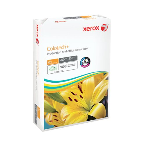 XEROX COLOTECH+ A4 PAPER 200GSM WHITE (PACK OF 250) 003R9901