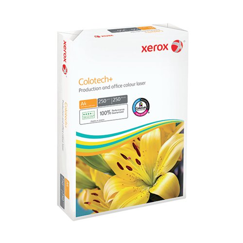XEROX COLOTECH+ A4 PAPER 250GSM WHITE (PACK OF 250) 003R9902