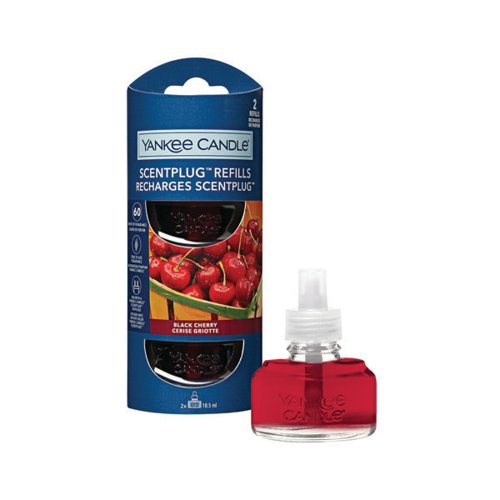YANKEE CANDLE SCENT PLUG REFILL 2-PACK BLACK CHERRY (PACK OF 4) 1629315E