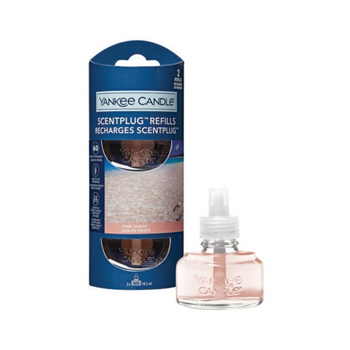 YANKEE CANDLE SCENT PLUG REFILL 2-PACK PINK SANDS (PACK OF 4) 1723614E