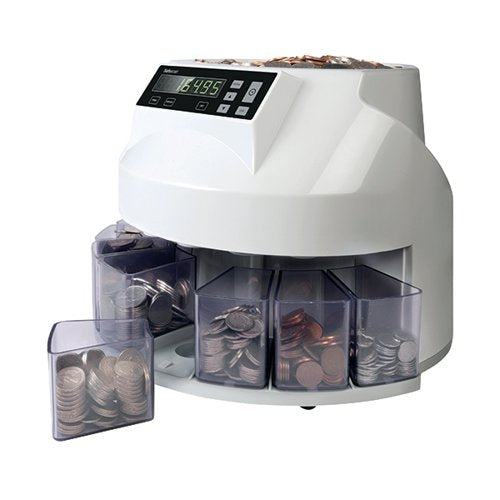 SAFESCAN MIXED COIN COUNTER AND SORTER STERLING 113-0568