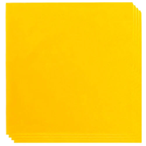 TWO PLY NAPKINS YELLOW (40cm) x 1250