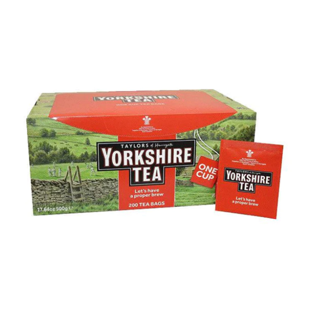 YORKSHIRE TEA ENVELOPED & TAGGED (200 bags) Zepbrook