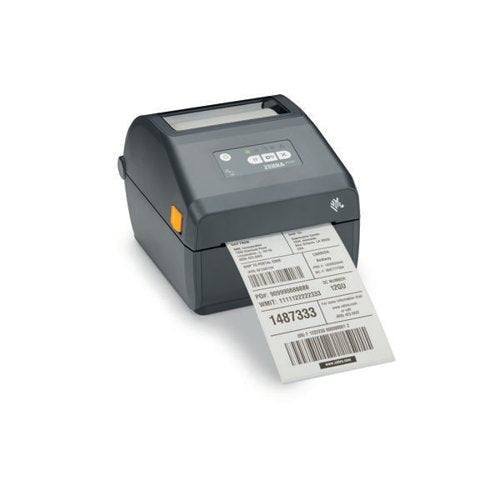 ZEBRA ZD421T LABEL PRINTER RTC USB BLUETOOTH WIFI GREY ZD4A0