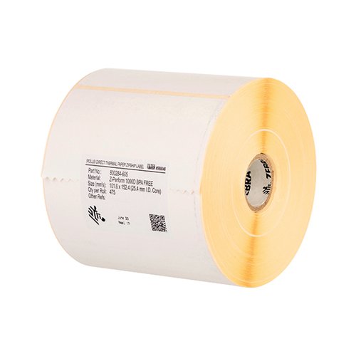 ZEBRA Z-PERFORM 1000D THERMAL LABEL ROLL 102X152MM (PACK OF