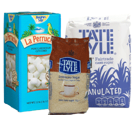 Sugar Bags, Sugar Cubes and Crystals for your Office