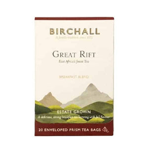 BIRCHALL TEA GREAT RIFT ENVELOPED PRISM TEA BAGS X 20