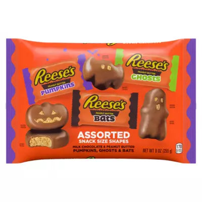 REESE'S MILK CHOCOLATE AND PEANUT BUTTER 255G