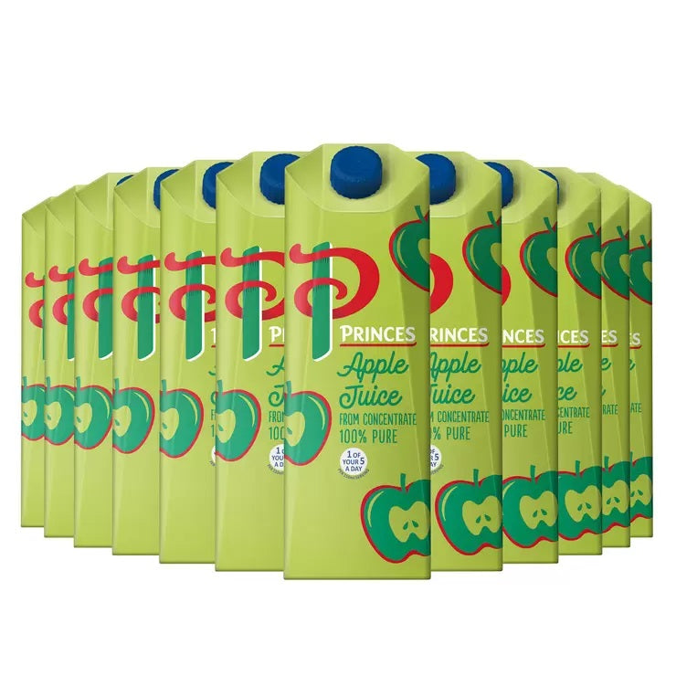 PRINCES APPLE JUICE (1L) x 12