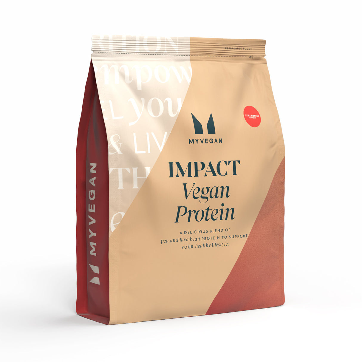 MY PROTEIN IMPACT WHEY PROTEIN POWDER VEGAN STRAWBERRY (2.5kg)