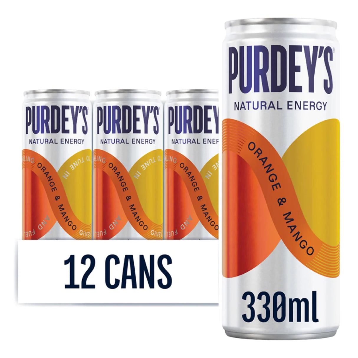 PURDEY'S ORANGE & MANGO (330ml) x 12