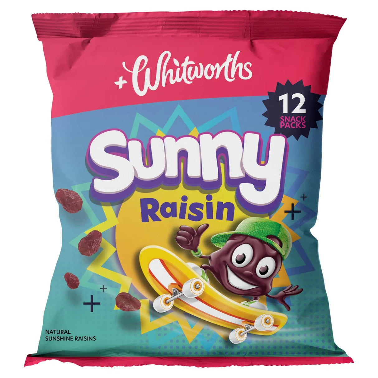 WHITWORTHS SUNNY RAISINS SNACK PACK (14g) x 12