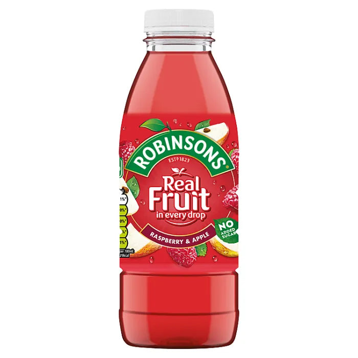 ROBINSONS RTD RASPBERRY & APPLE JUICE (500ml) x 24