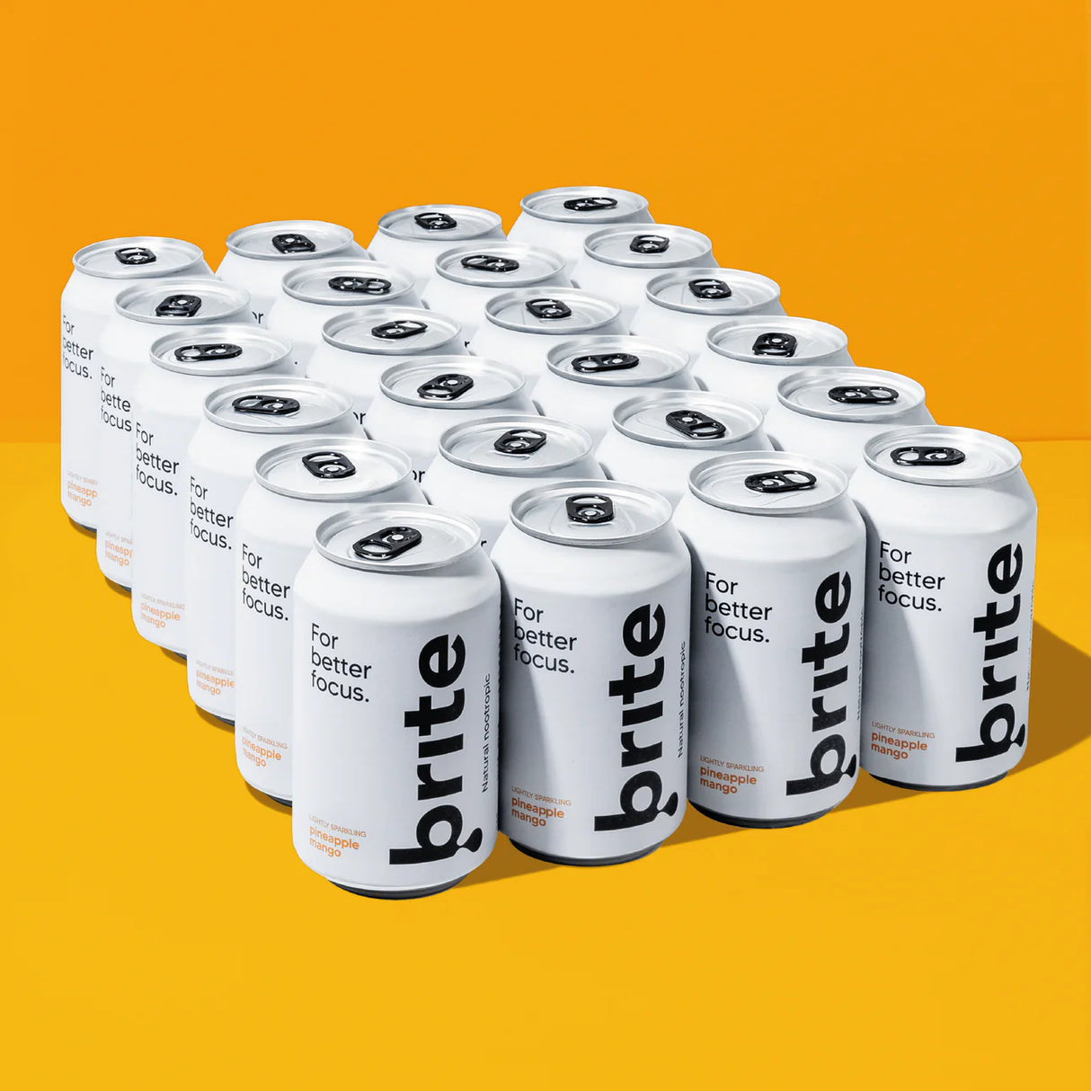 BRITE PINEAPPLE MANGO CANS (330ml) x 24