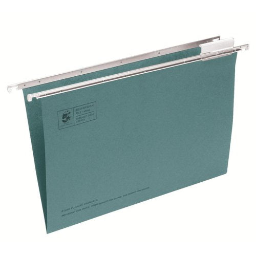 5 STAR OFFICE SUSPENSION FILE TABS INSERTS MANILLA 15MM V-BA