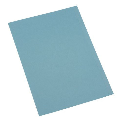 5 STAR OFFICE SQUARE CUT FOLDER RECYCLED 180GSM FOOLSCAP BLU