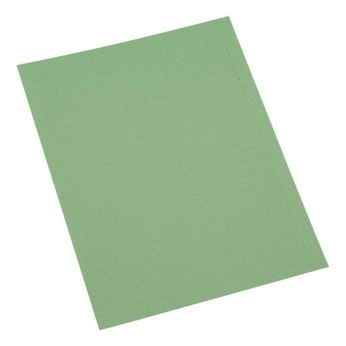 5 STAR OFFICE SQUARE CUT FOLDER RECYCLED 250GSM A4 GREEN (PA