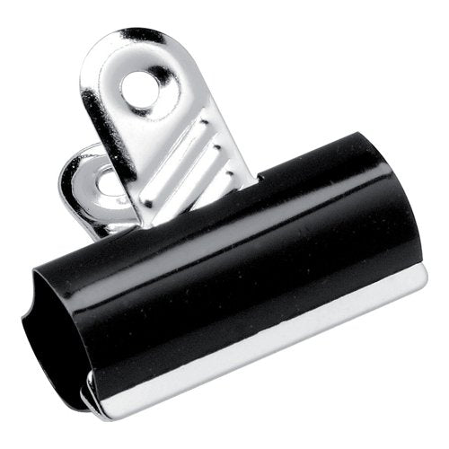 5 STAR OFFICE GRIP CLIPS METAL WIDTH 30MM BLACK (PACK OF 10)