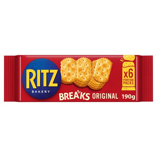 RITZ BREAKS ORIGINAL CRACKERS (32g) x 6